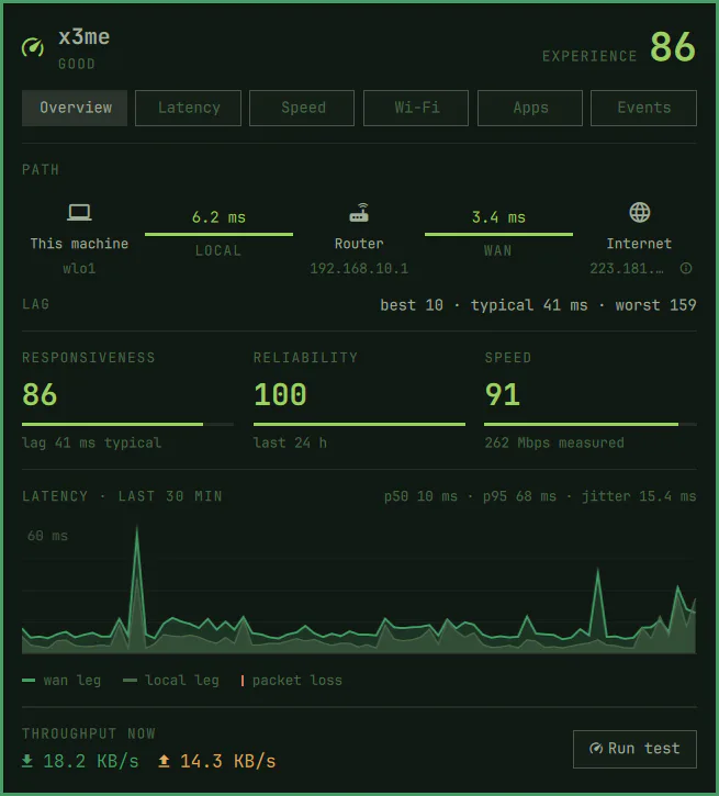 Nexthop preview from the Omarchy plugin marketplace catalog