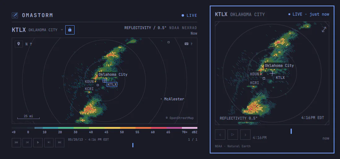 Omastorm preview from the Omarchy plugin marketplace catalog